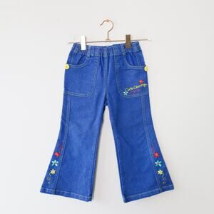 Little BobDog Bellbottom Jeans 9 Months EUC